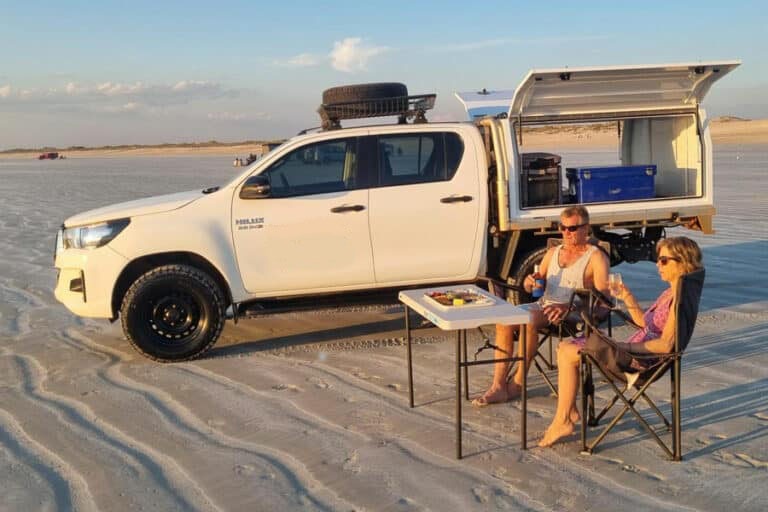 BB Dual Cab 4×4 Camper & Canopy - experience the Australia outback
